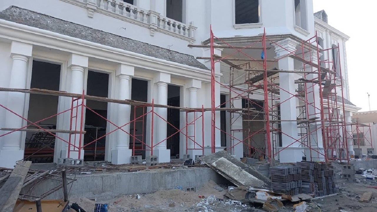 أعمال البناء في قطر