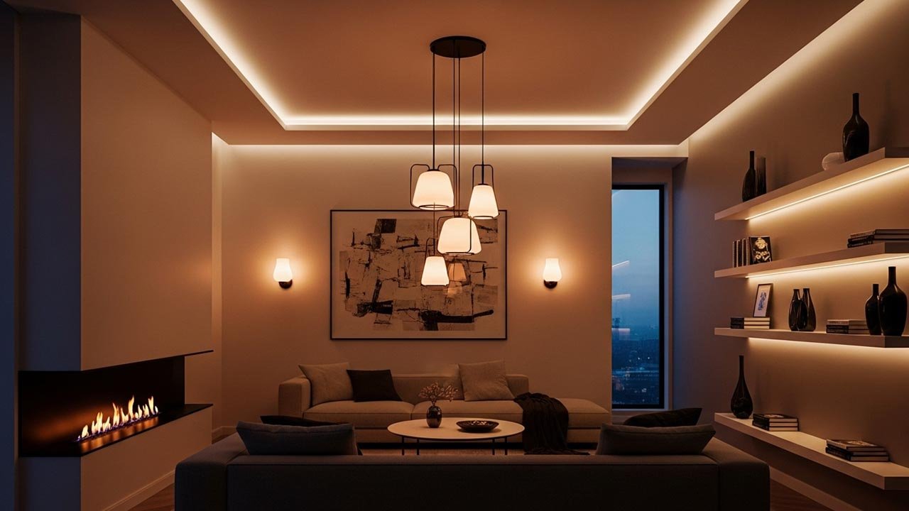 تصميم إضاءات داخلية