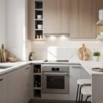 تصميم مطابخ صغيرة و 15 فكرة لزيادة المساحة وجمالها