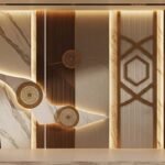 ديكورات الجدران الحديثة: أسرار تصميم حوائط فلل قطر الفخمة