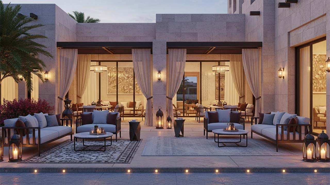 تصميم المجلس الخارجي في قطر: دليل الفخامة والضيافة 2026