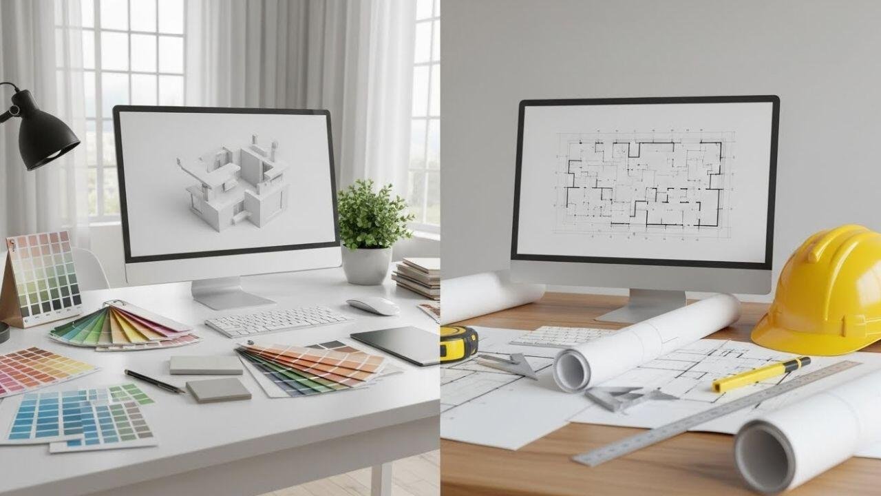 هل تحتاج مهندس ديكور أم مهندس إشراف؟ دليلك للاختيار الصحيح