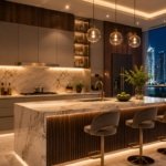 تصميم المطابخ العصرية قطر: دليل الفخامة والحلول الذكية